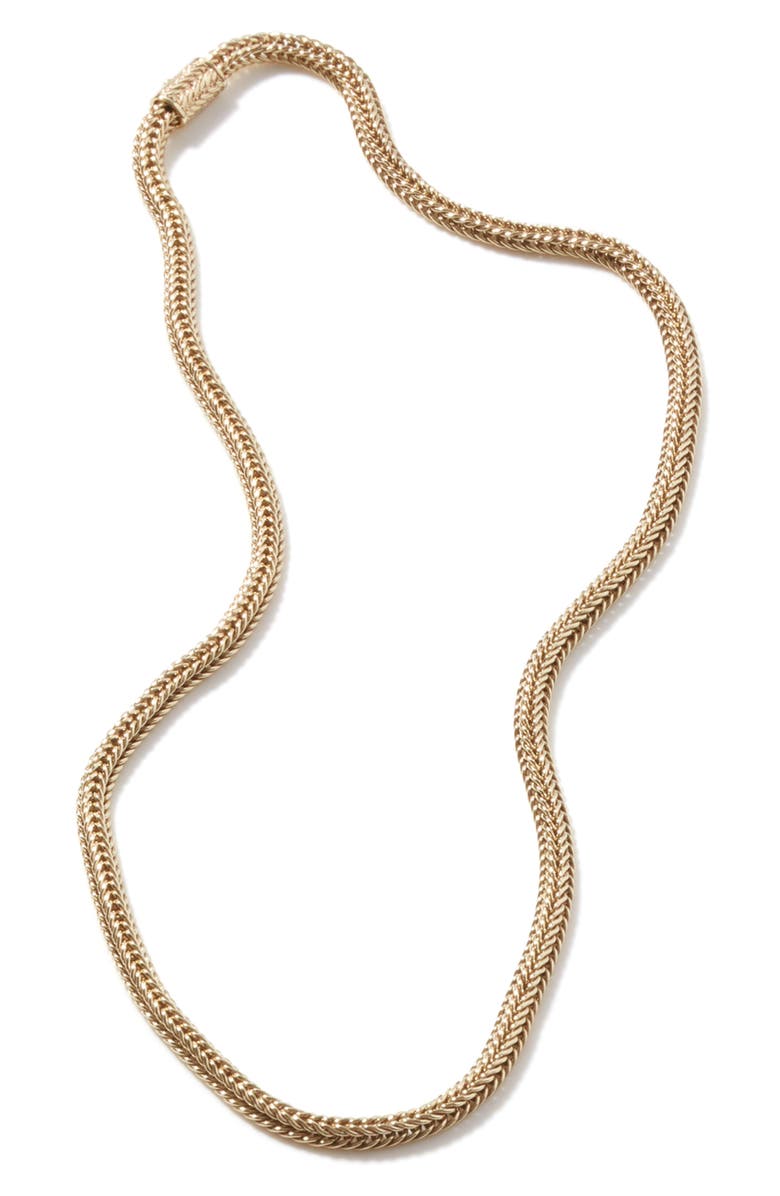 John Hardy Kami Chain Necklace, Gold, 4.5mm, Alternate, color, Gold