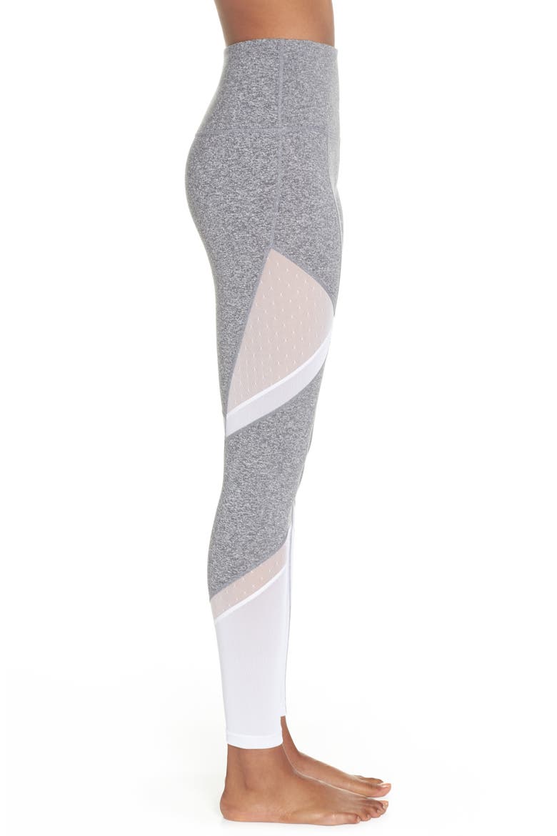 Sun Salutation High Waist Leggings, Alternate, color, GREY GRAPHITE