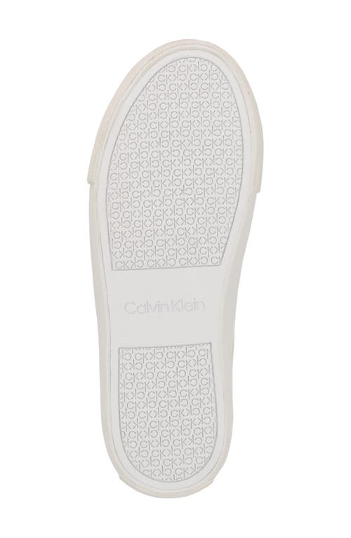 Shop Calvin Klein Charie Sneaker In White