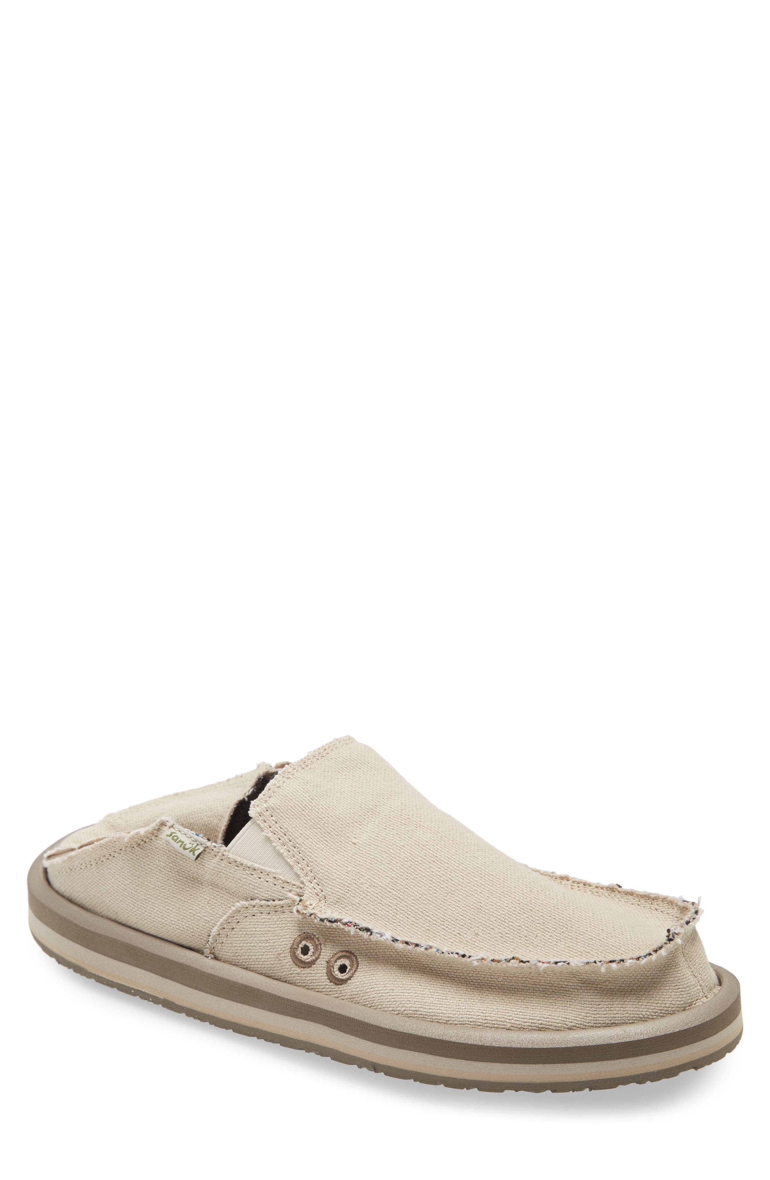 Sanuk Slip-On Sneaker, Alternate, color, Natural