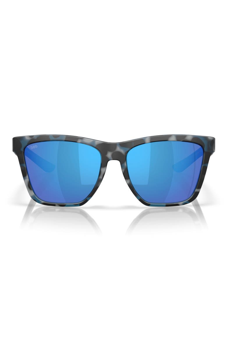 Panga II 57mm Sunglasses, Main, color, DEEP WATER CAMO / BLUE