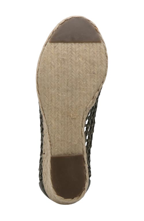 Adrienne Vittadini Batches Espadrille Wedge Pump In Dk Olive