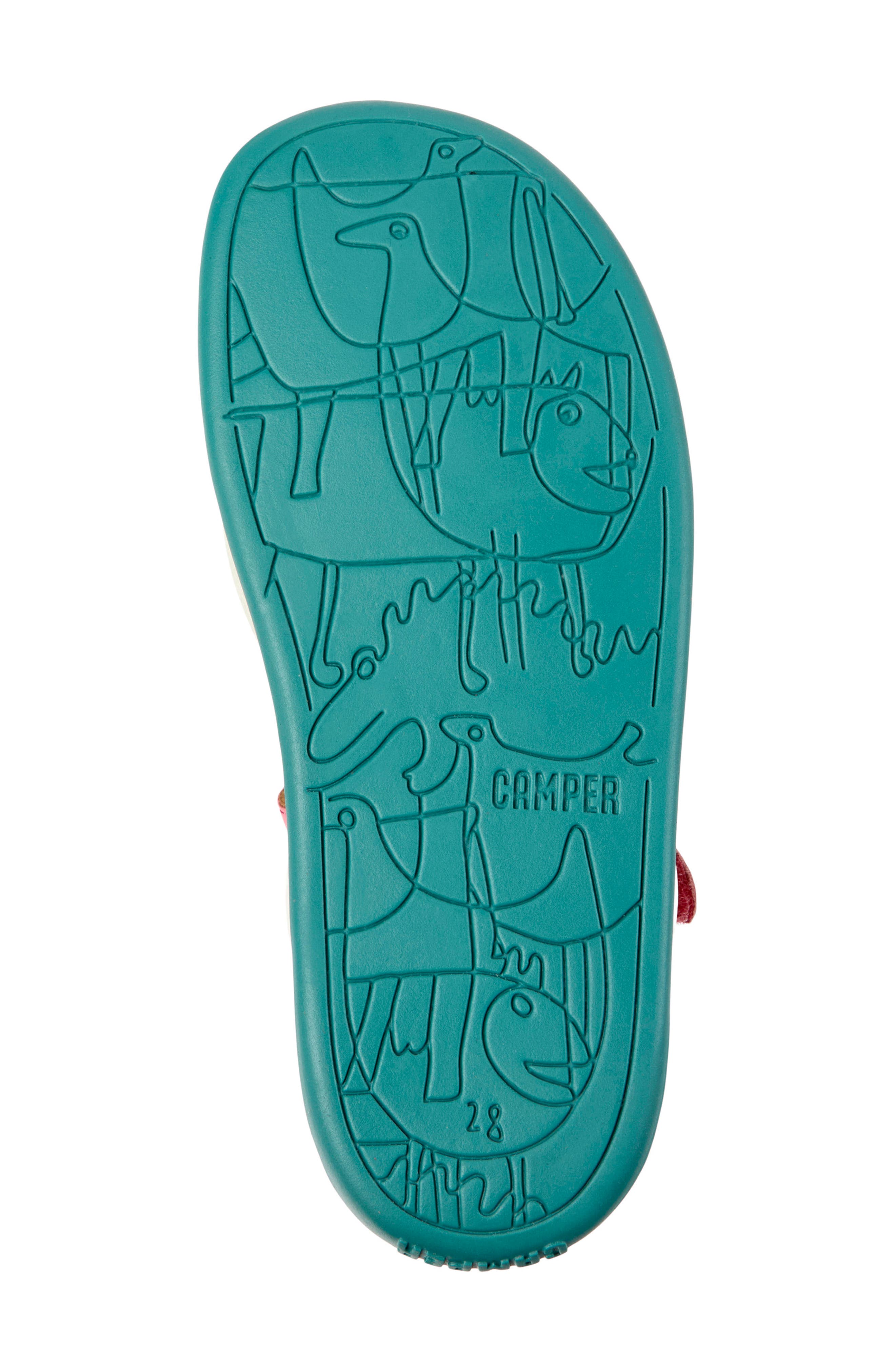Camper Kids' Bicho Twins Mismatch Sandal, Alternate, color, Pink Multi