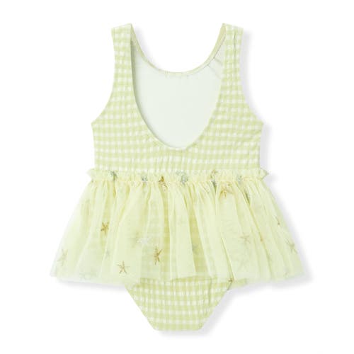 Milkbarn Ballet Skirt Swimsuit In Green
