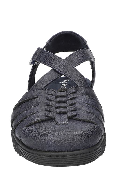 Easy Street Hue Slingback Sandal In Blue