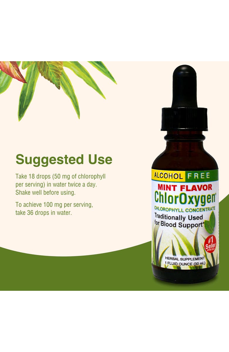 Trace Minerals Herbs Etc. ChlorOxygen Mint, 1 FZ, Alternate, color, NO COLOR
