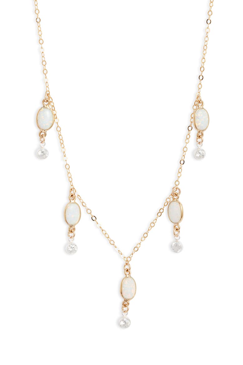 Ivy Necklace, Main, color, GOLD