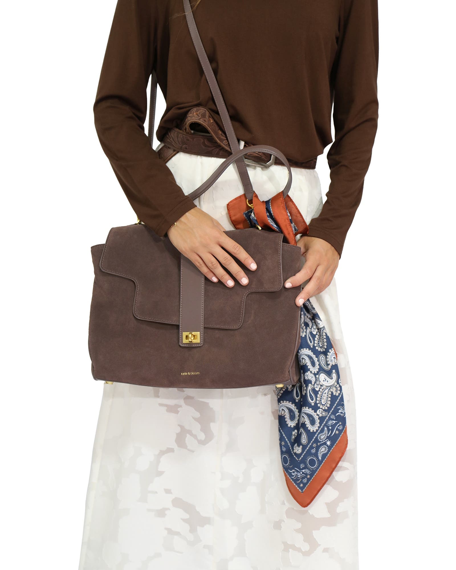 Skyfall Reimagined Shopper Bag, Main, color, Dark Brown
