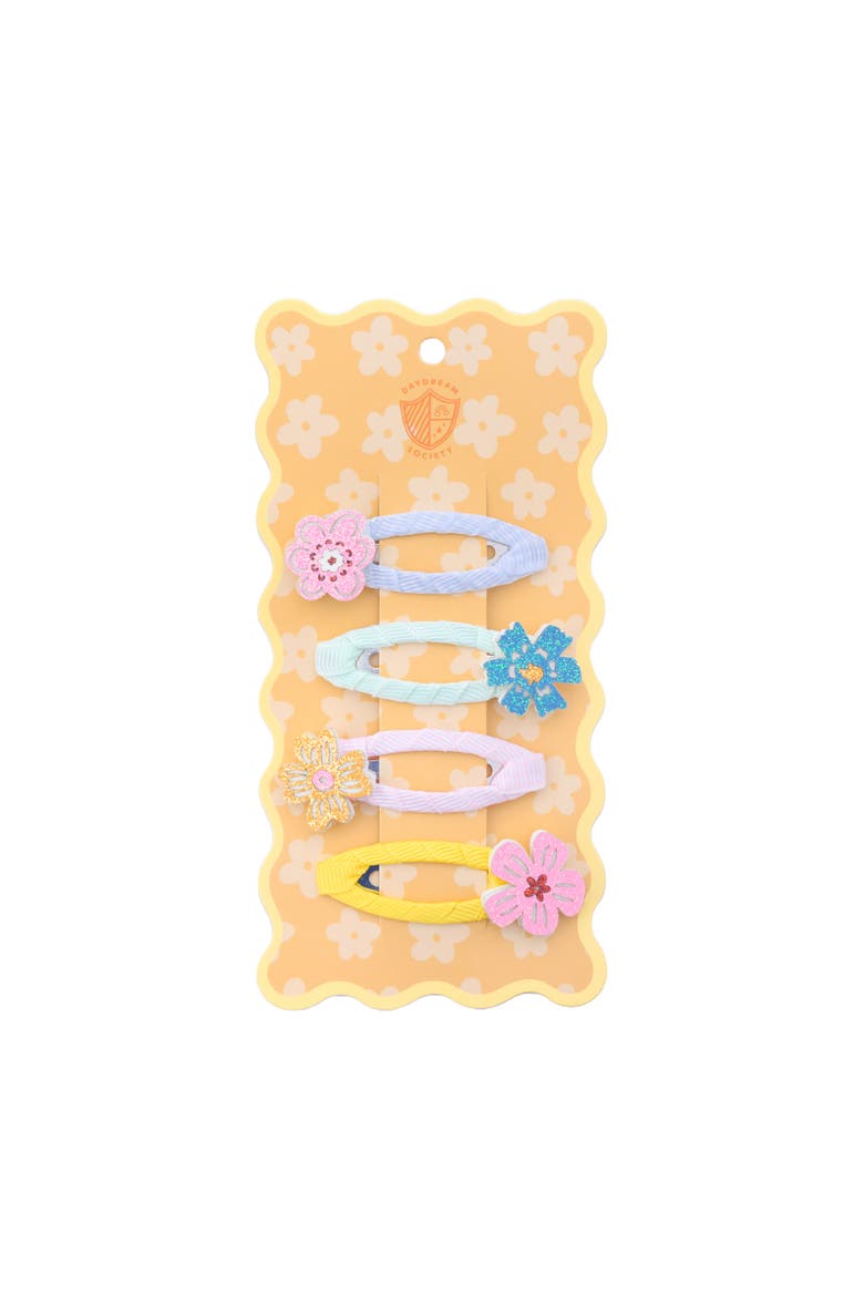 Spring Flowers Hair Clip Set, Main, color, Assorted Pre-Pack