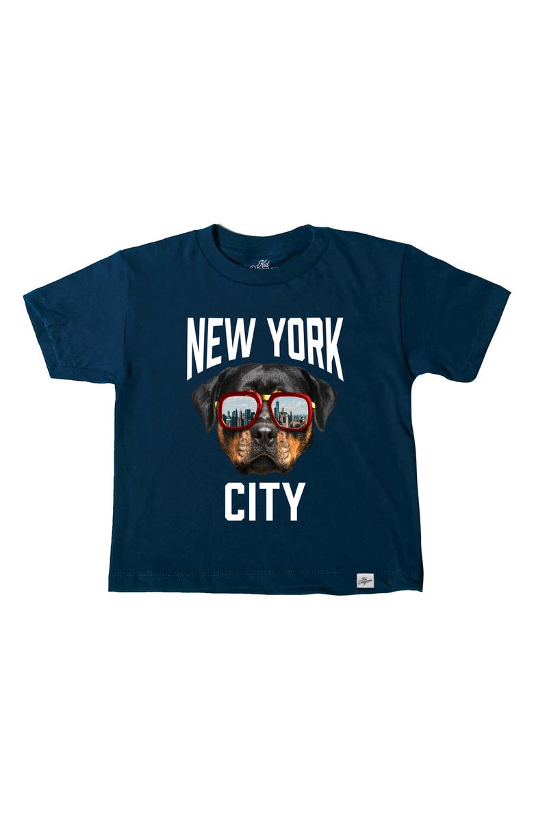Kid Dangerous New York City Dog Graphic Tee, Main, color, 