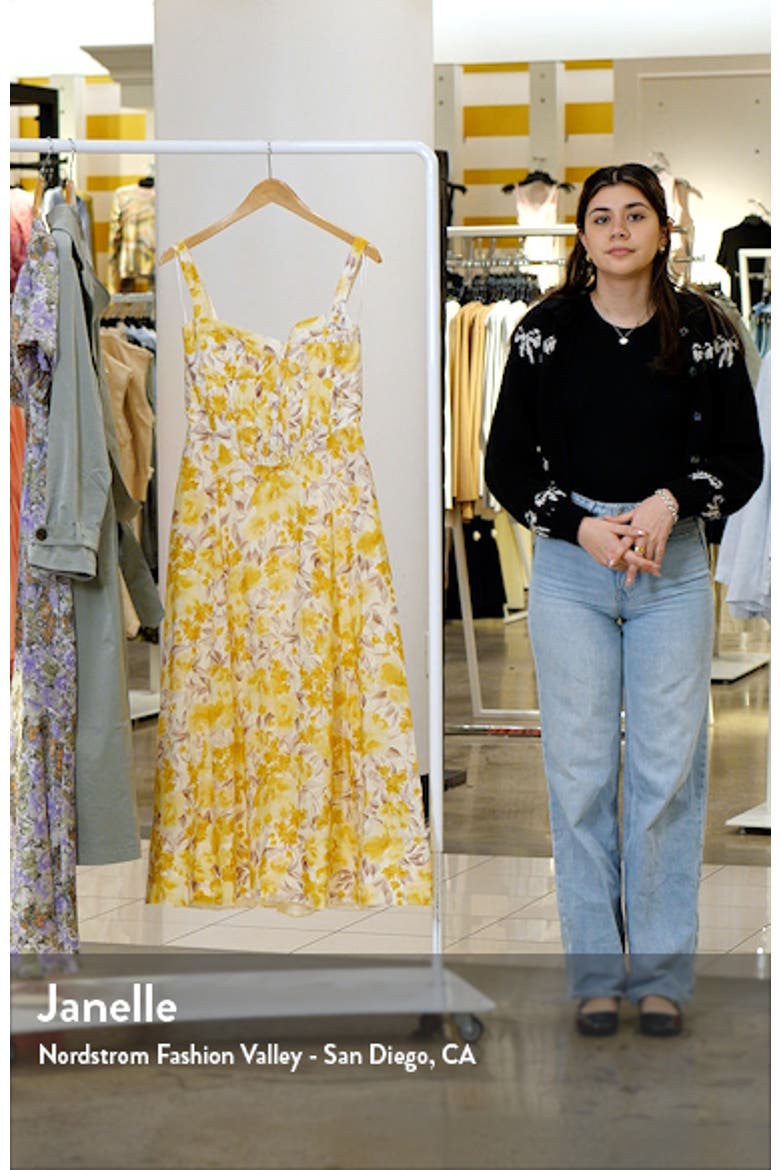 Lilah Corset Midi Dress video