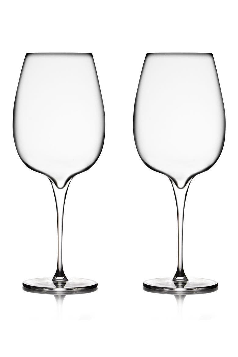 Vie Set of 2 Cabernet Glasses, Main, color, NO COLOR