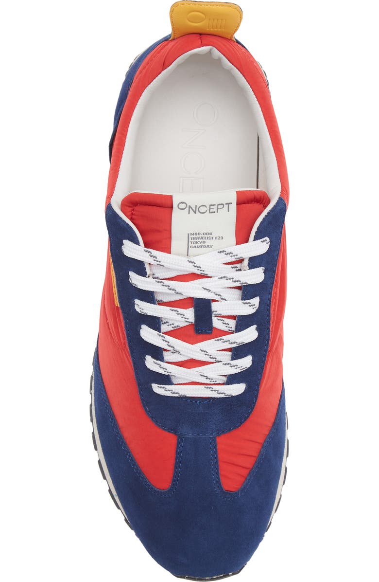 Oncept Tokyo Gameday Sneaker, Alternate, color, Navy - Red