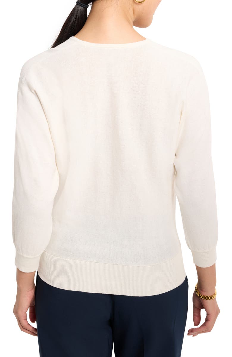 Easy Cotton V-Neck Sweater