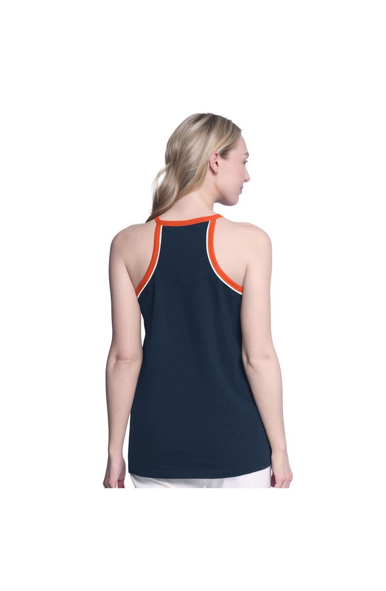 G-III 4HER BY CARL BANKS Women's G-III 4Her by Carl Banks Navy Houston Astros Curveball Racerback Tank Top, Alternate, color, Navy