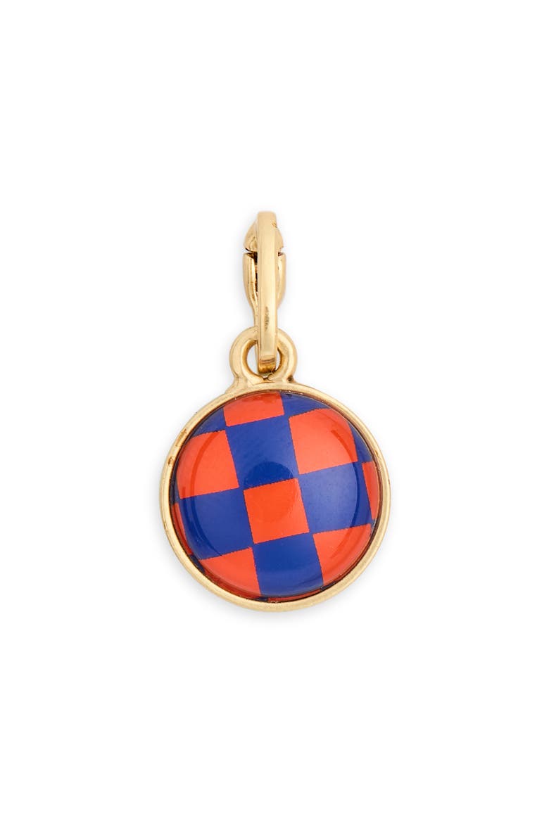 Alphabet Fob Bag Charm, Alternate, color, VINTAGE GOLD W/ MULTI K
