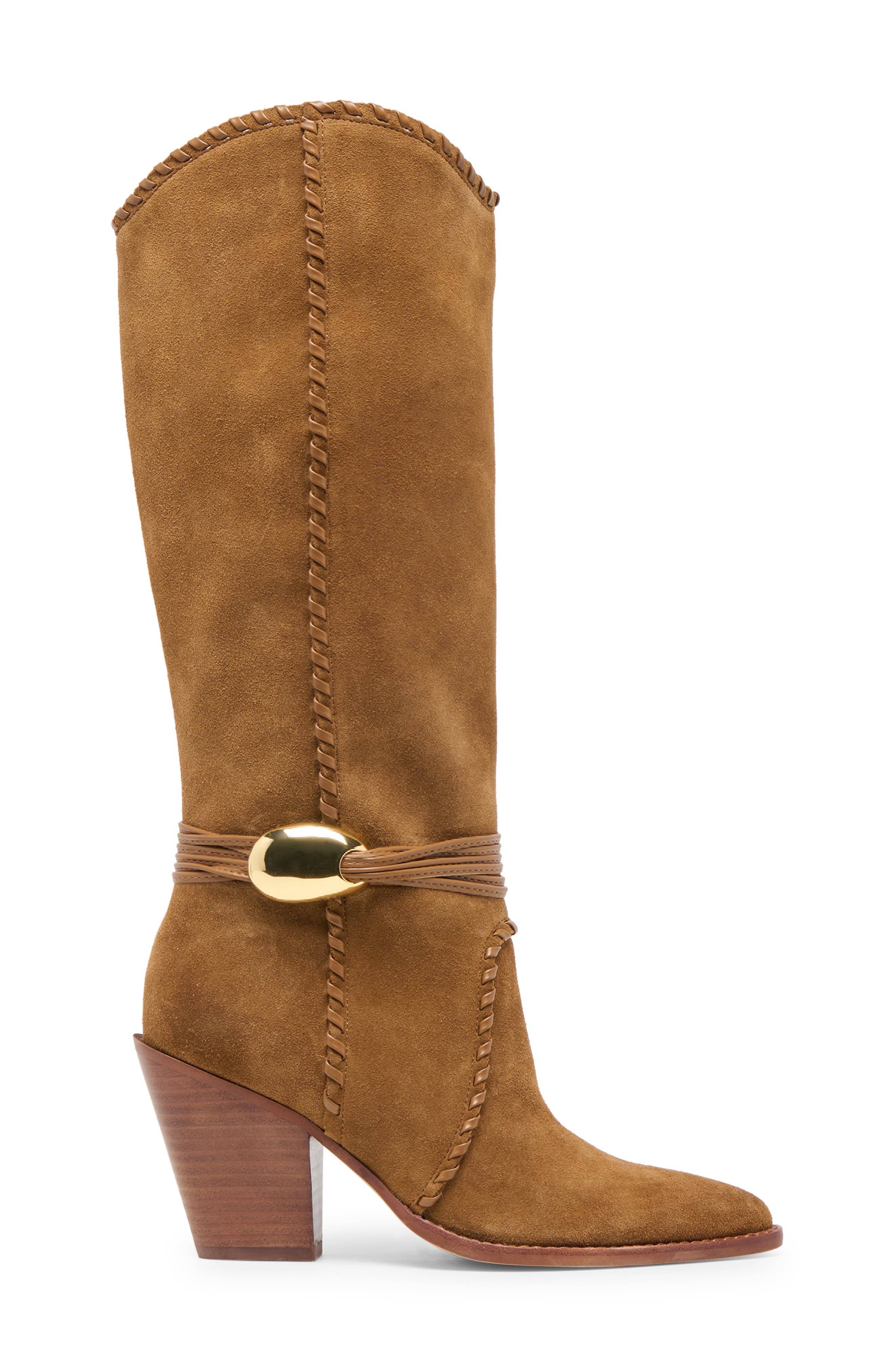 Dolce Vita Jody Knee High Boot, Alternate, color, Light Brown Suede