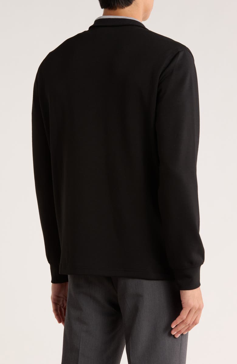 TRUTH Lightweight Full Zip Scuba Jacket, Alternate, color, Black W/ Pebble Grey