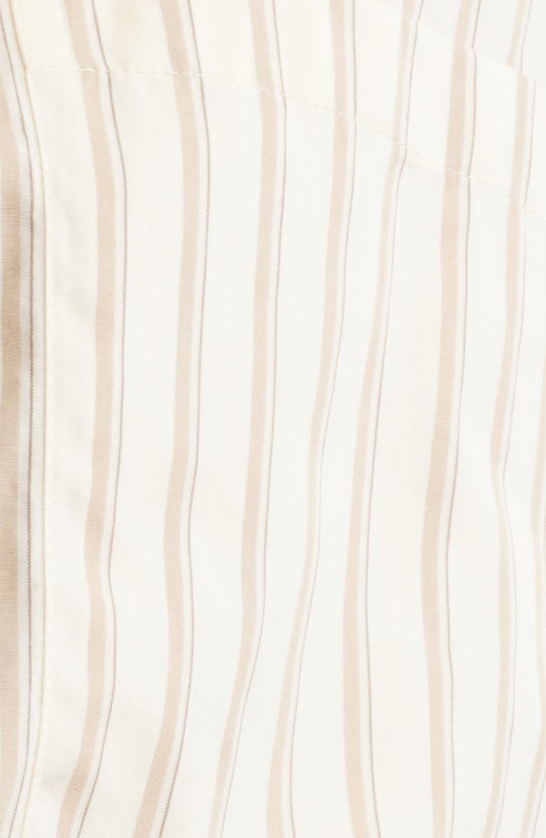 Faithfull the Brand Faia Cotton Romper, Alternate, color, Shadow Stripe Butter