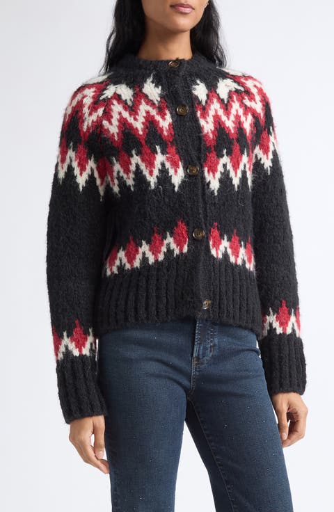 Christina Fair Isle Cardigan