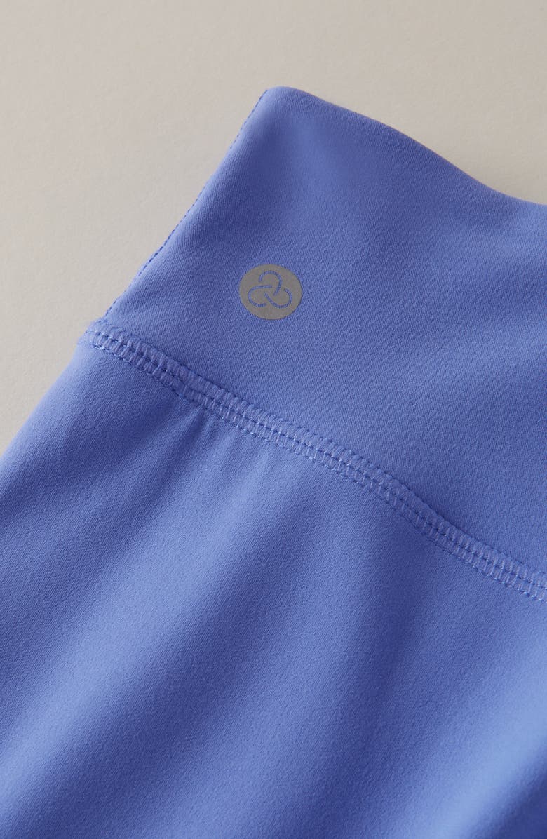 Zella Girl Kids' Live By High Waist Leggings, Alternate, color, Purple Baja