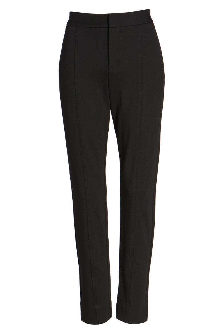 Betty Stretch Ankle Pants, Main, color, BLACK