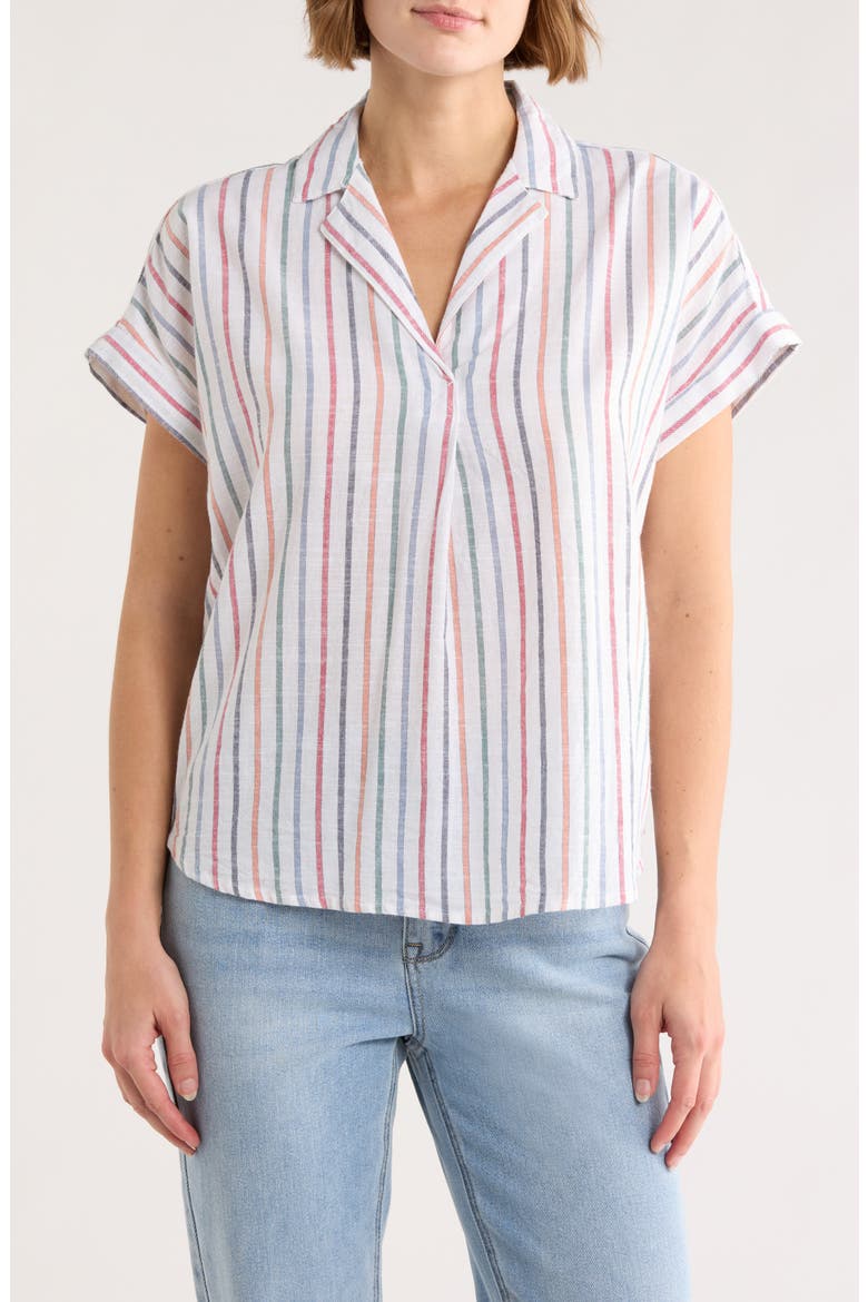 Leyton Stripe Top, Main, color, TOPANGA