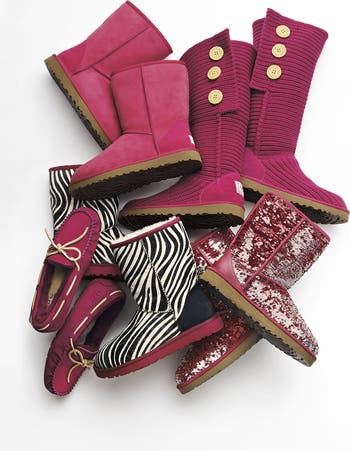 ugg w crassic cardy ニットブーツ　UGG 2Way 22.0 Bota UGG Original Cardy Knit Off White Feminina