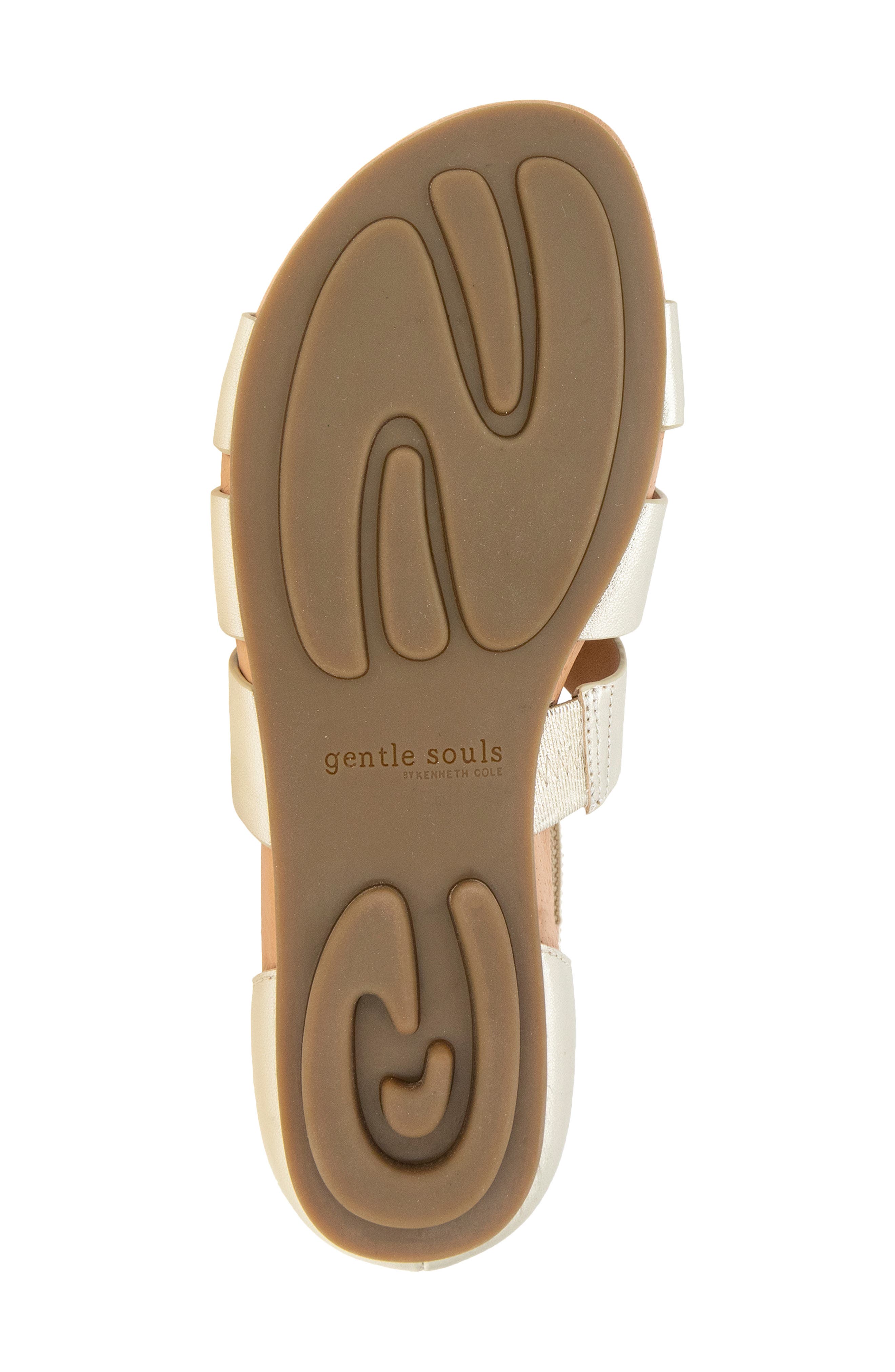 Gentle Souls Lennon Strappy Sandal, Alternate, color, Soft Gold Leather