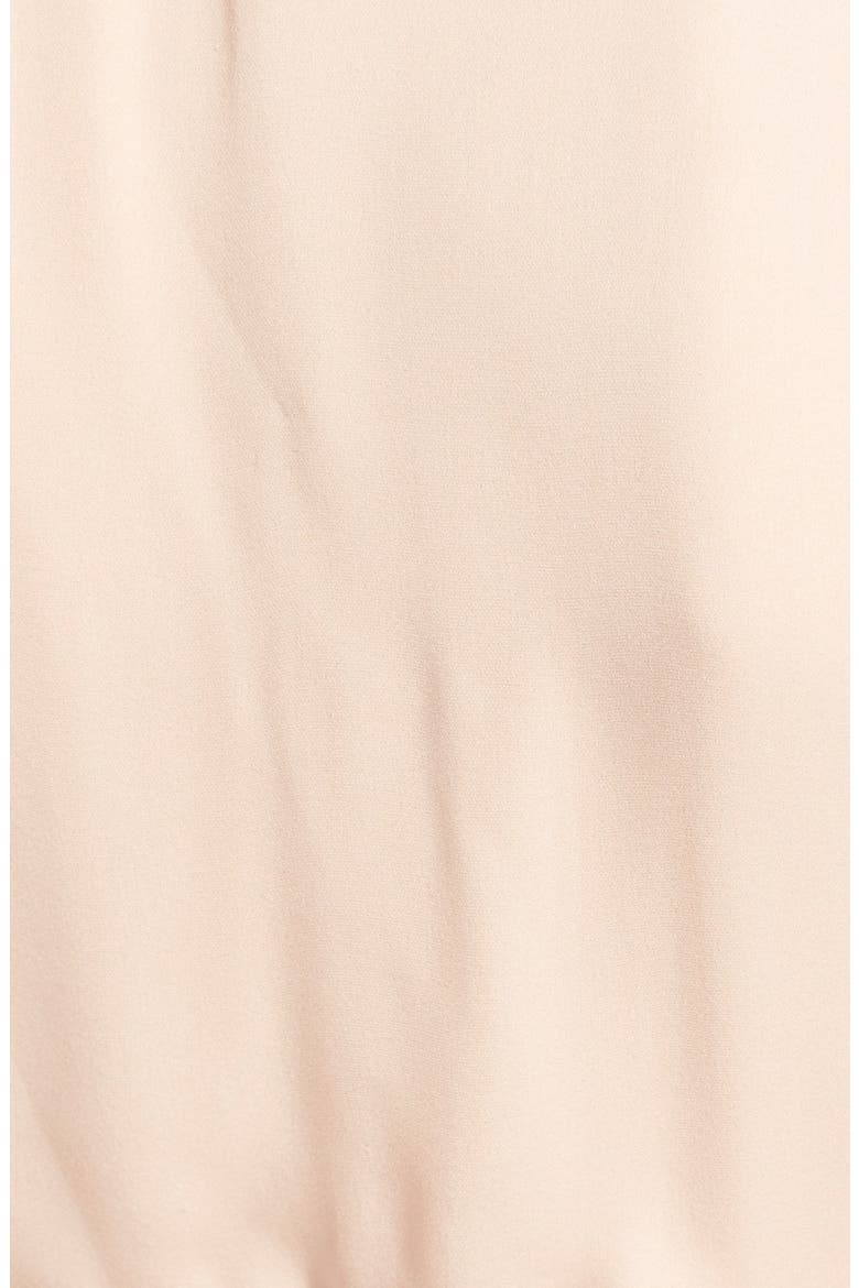 'Irma' Tie Neck Silk Blouse, Alternate, color, DUSTY PINK