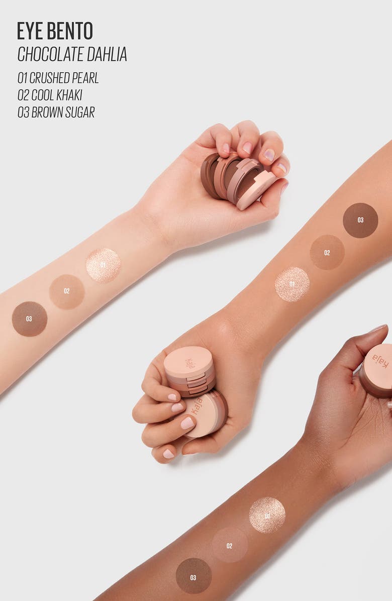 Kaja Eye Bento Eyeshadow Trio, Alternate, color, Chocolate Dahlia