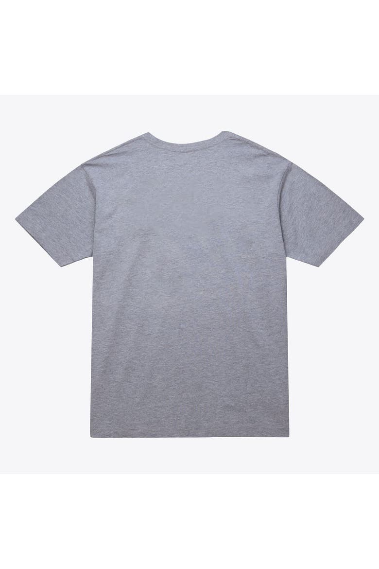 Unisex Mitchell & Ness  Heather Gray Minnesota Timberwolves Hardwood Classics Arch T-Shirt, Alternate, color, Heather Gray