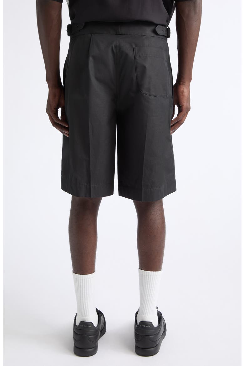 Poplin Bermuda Shorts, Alternate, color, BLACK