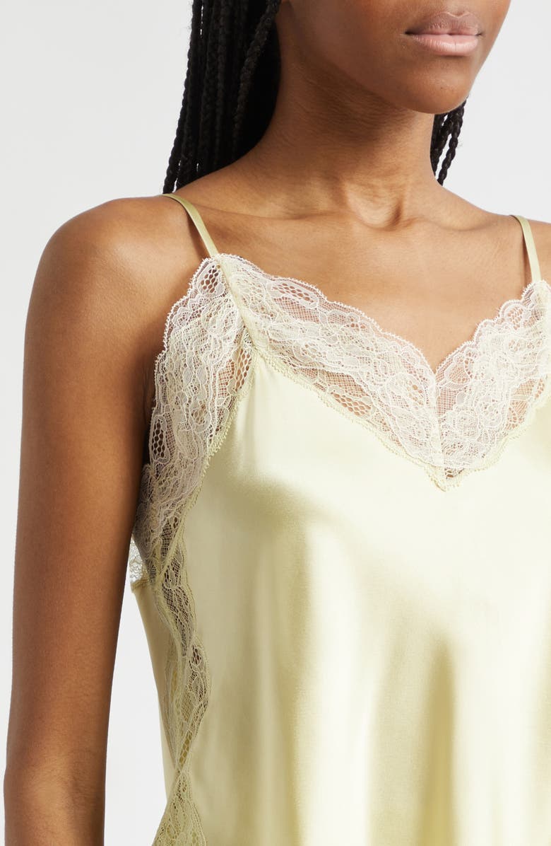Veronica Beard Johanan Lace Trim Camisole, Alternate, color, Pistachio