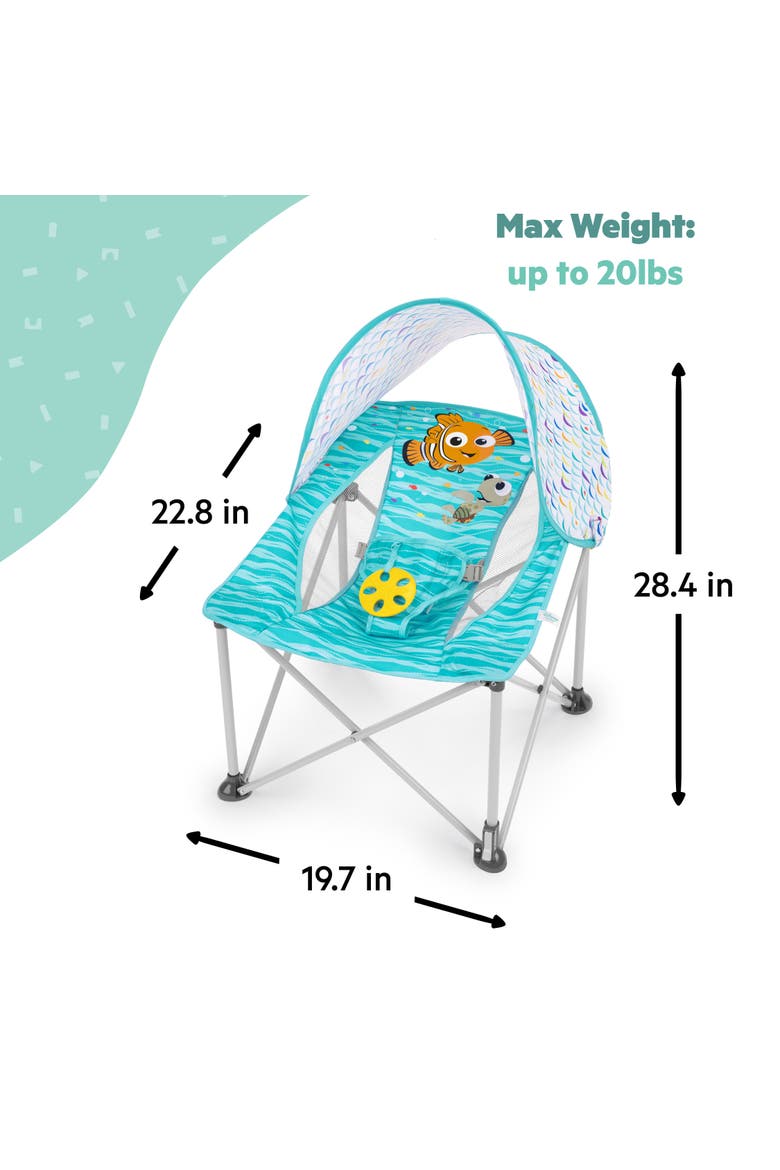 Disney Baby Finding Nemo Pop 'N Chill Travel Seat, Alternate, color, Teal