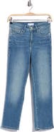 Good American Soft-Tech Straight Leg Jeans