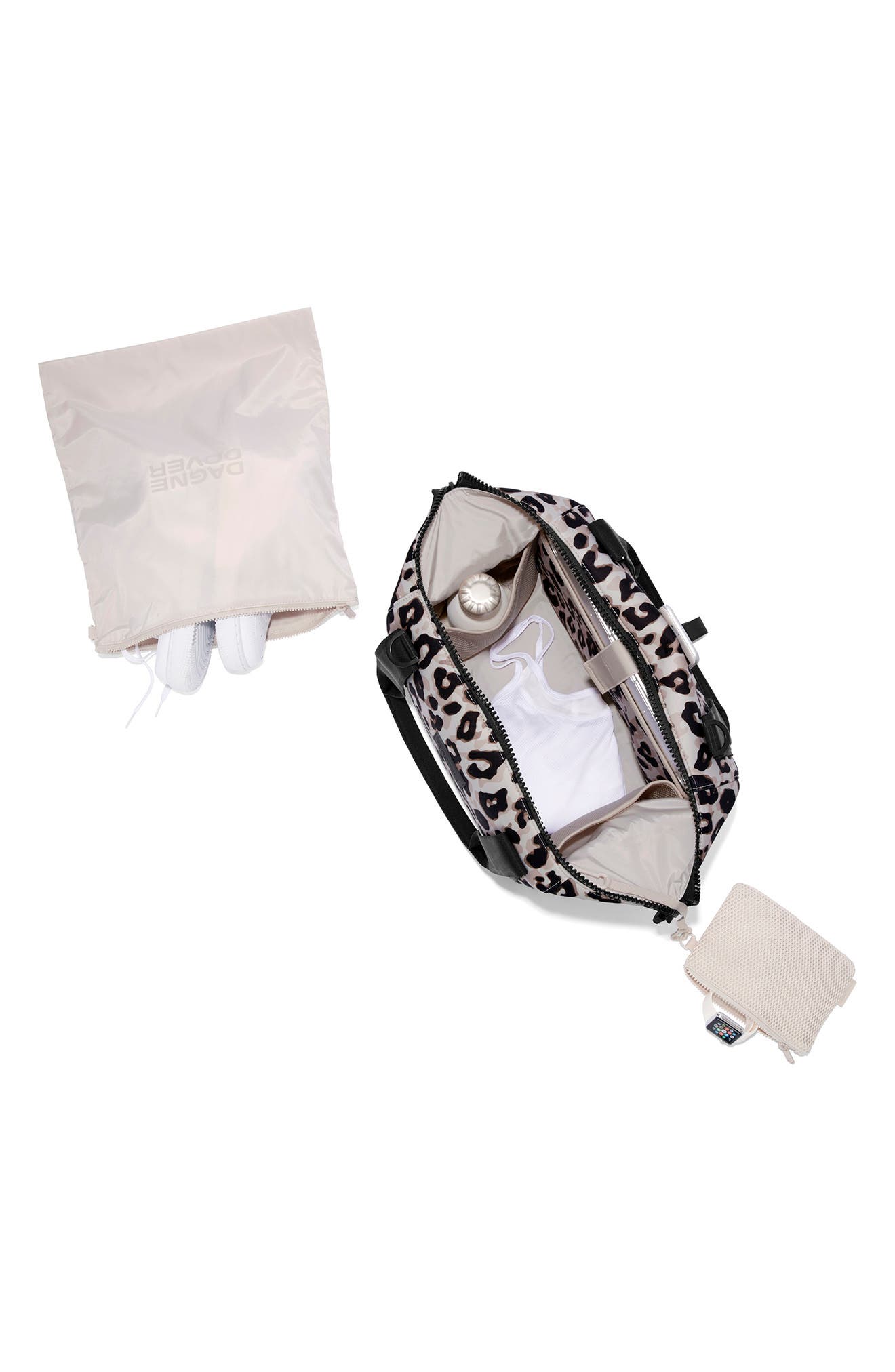 Dagne Dover Medium Landon Neoprene Carryall Duffle Bag, Alternate, color, 