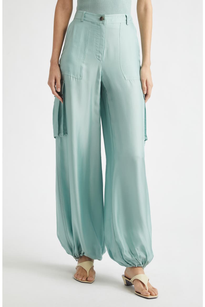 James Wide Leg Cargo Pants, Main, color, SEABREEZE