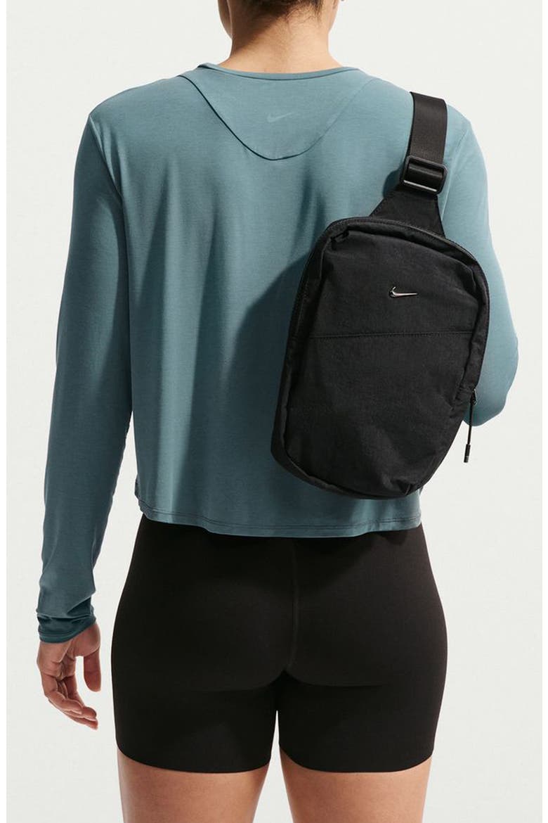 Zenvy Dri-FIT Long Sleeve Top, Alternate, color, MINERAL SLATE/ WHITE