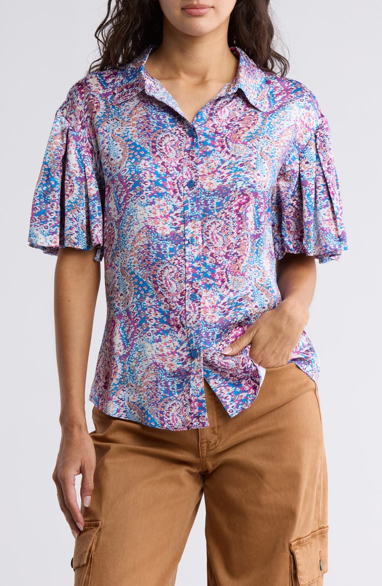 Joie Lanir Button-Up Shirt, Main, color, 