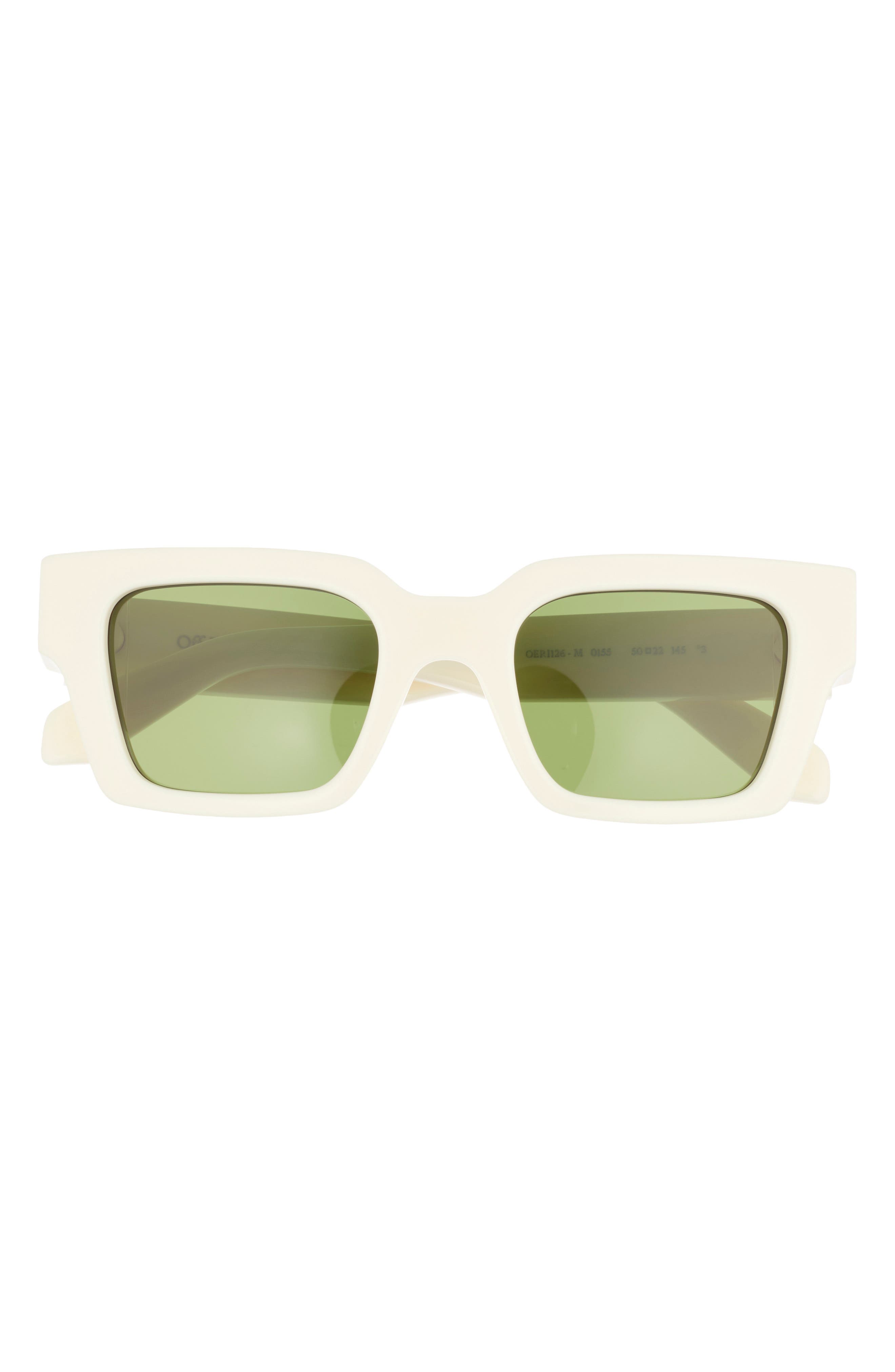 Off-White Virgil 50mm Square Sunglasses