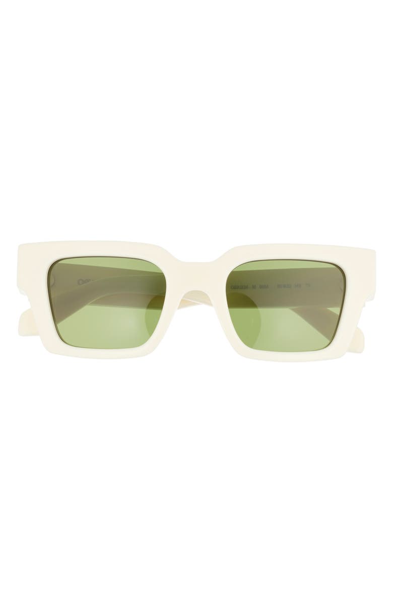 Off-White Virgil 50mm Square Sunglasses, Main, color, 