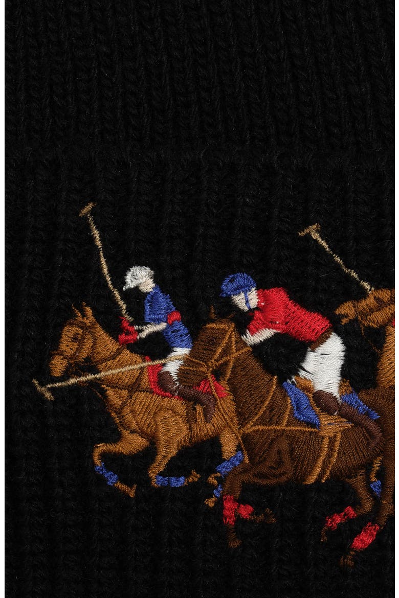 Polo Match Beanie, Alternate, color, Polo Black
