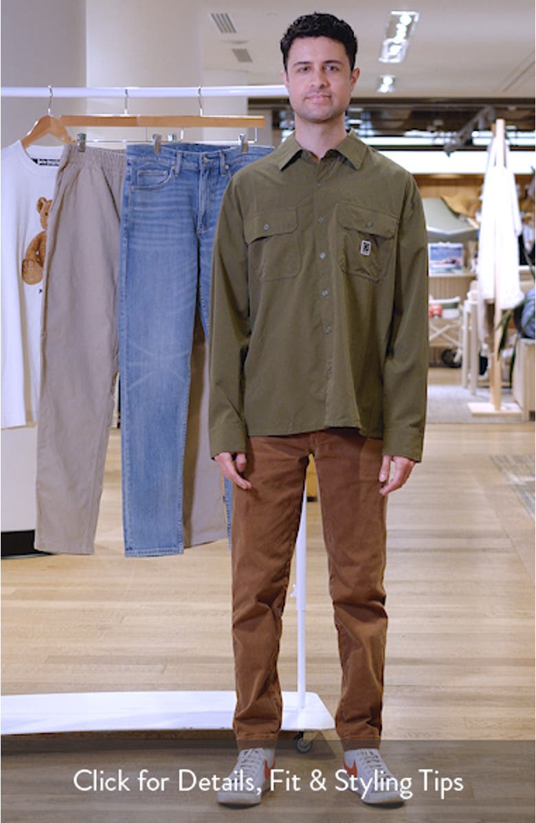 Journey Water Resistant Performance Button-Up Shirt, sales video thumbnail