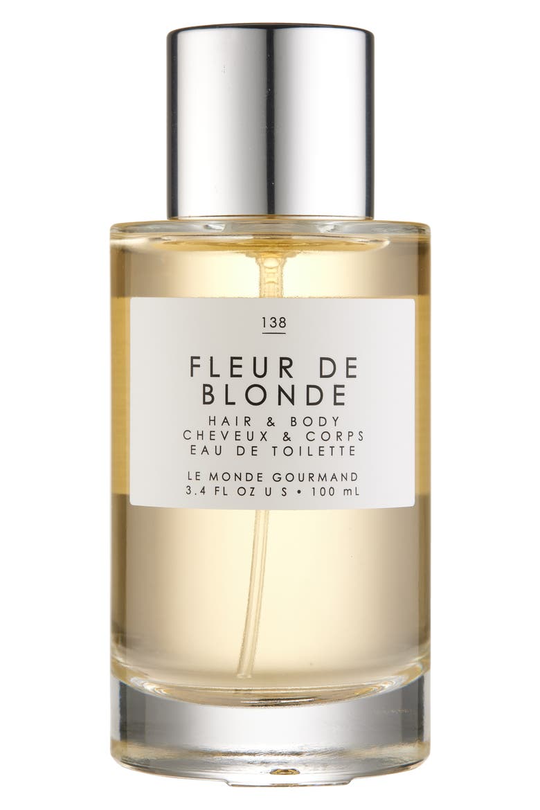 Fleur de Blonde Hair & Body Perfume Mist, Main, color, NO COLOR