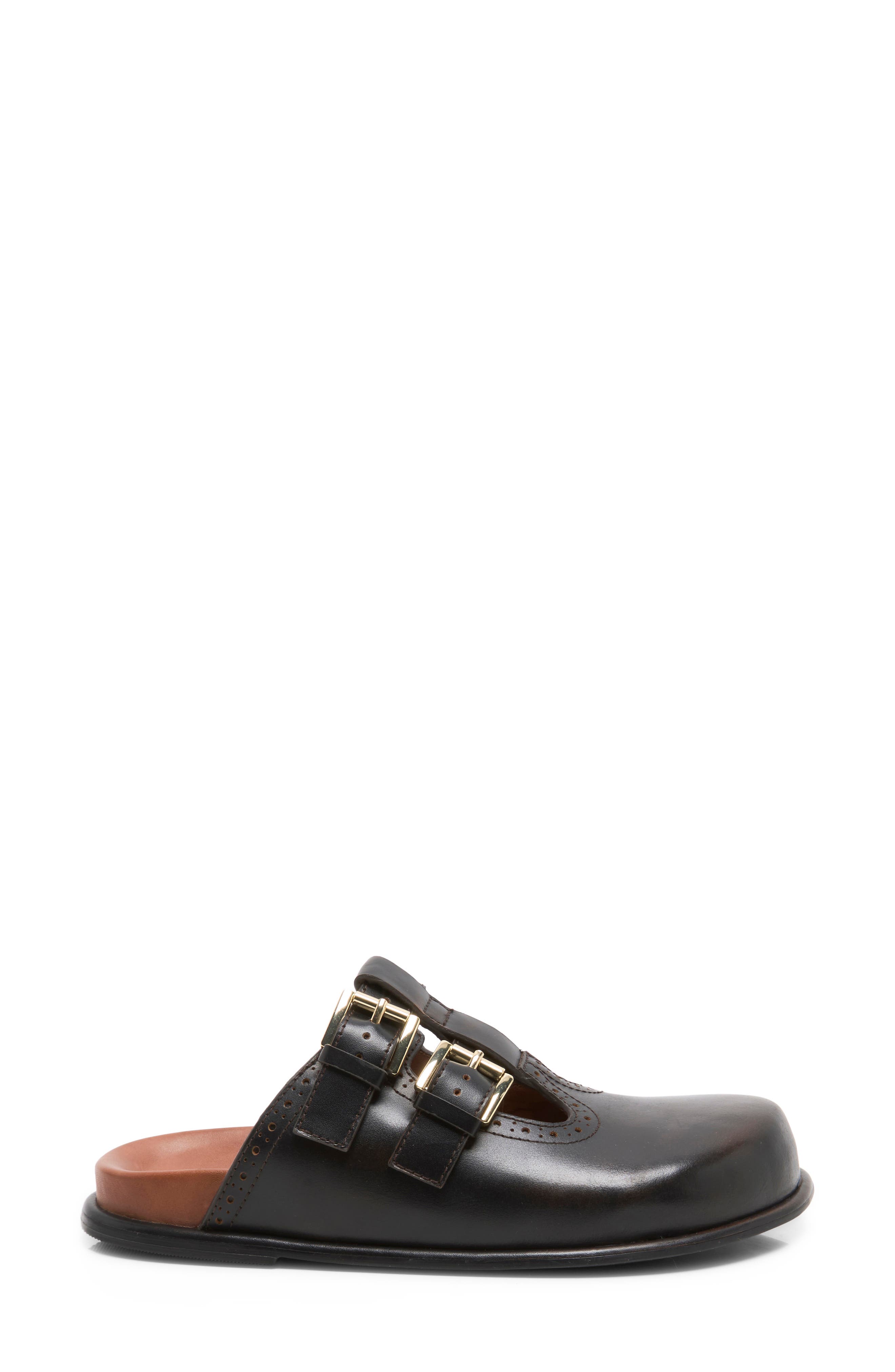 Shoreditch Buckle Mule, Alternate, color, ESPRESSO