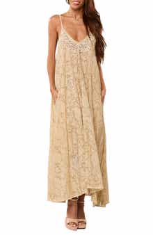 RANEES Embroidered Cover-Up Dress