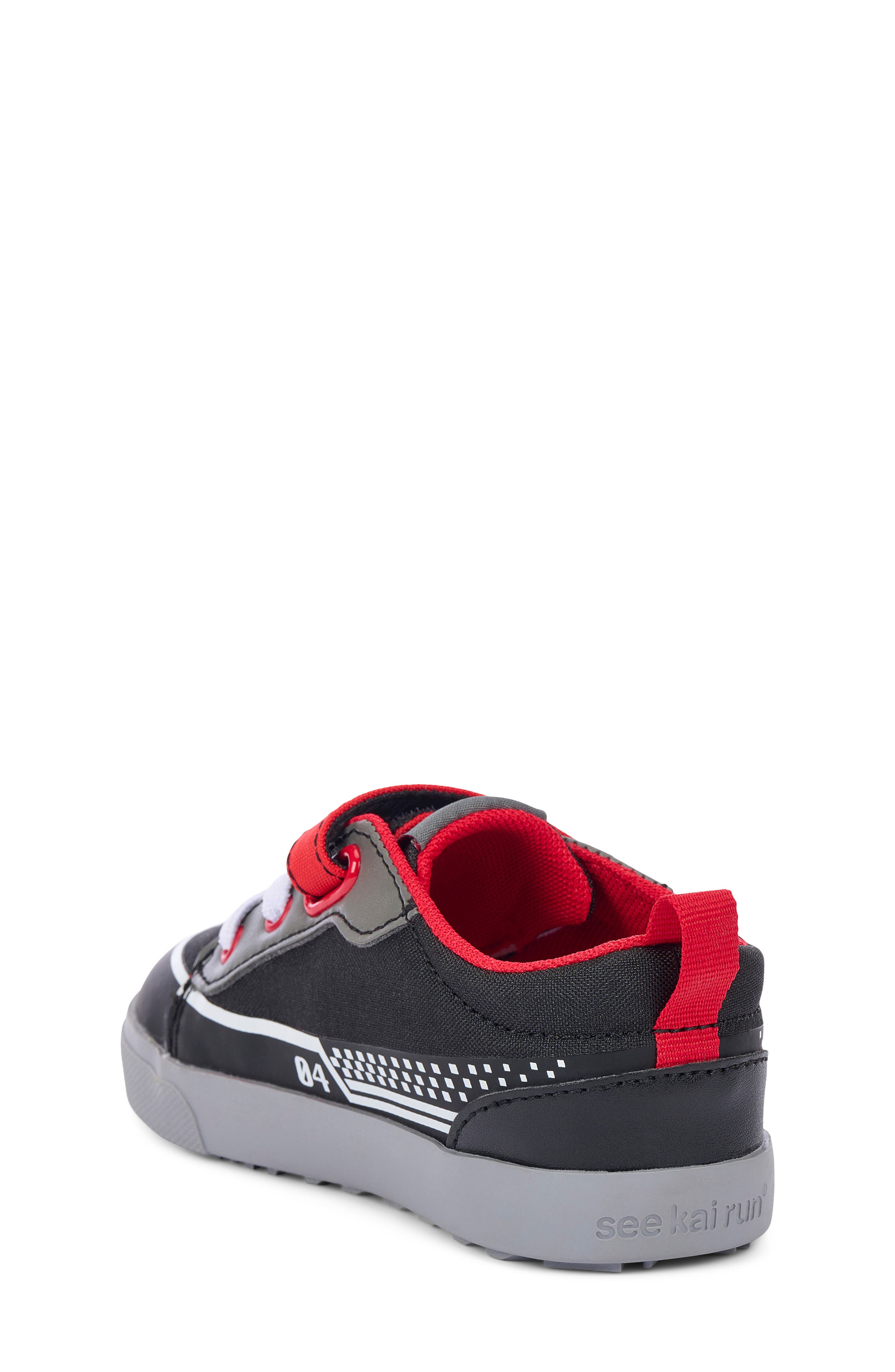 Kids' Stevie DLX Sneaker, Alternate, color, RACER BLACK