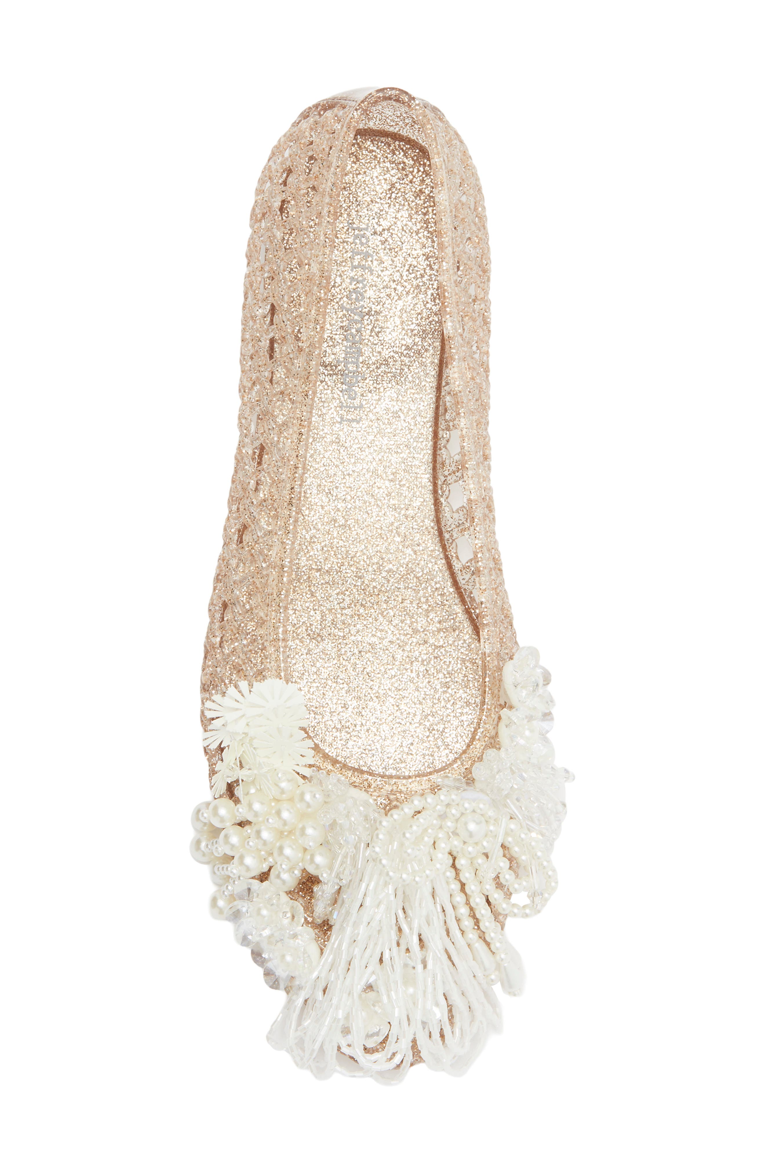 Wade-J Jelly Flat, Alternate, color, ROSEGOLD NATURAL PEARL