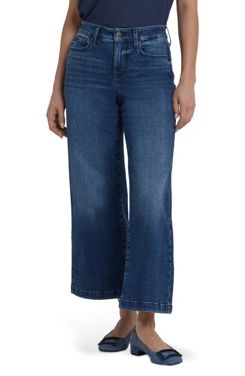 Teresa Wide Leg Crop Jeans